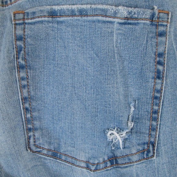 Aeropostale Womens Distress Ankle Jegging Blue Jeans Size 12 Pre-owned G… - Picture 5 of 8